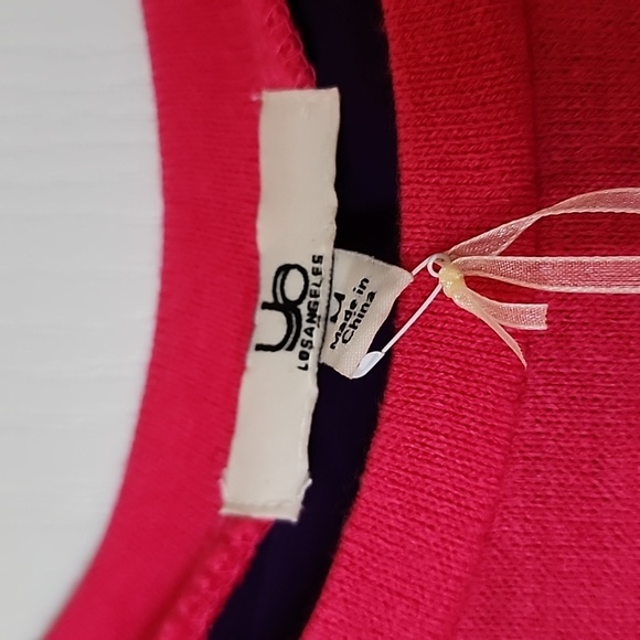 Ya of Los Angeles Sz M Pink/Purple New Sweater - Picture 2 of 7